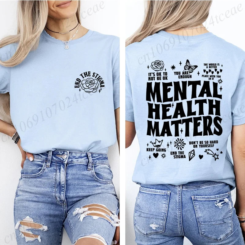 Mental Health Awareness Graphic Tee
