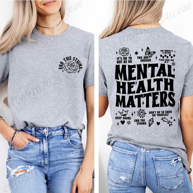 Mental Health Awareness Graphic Tee