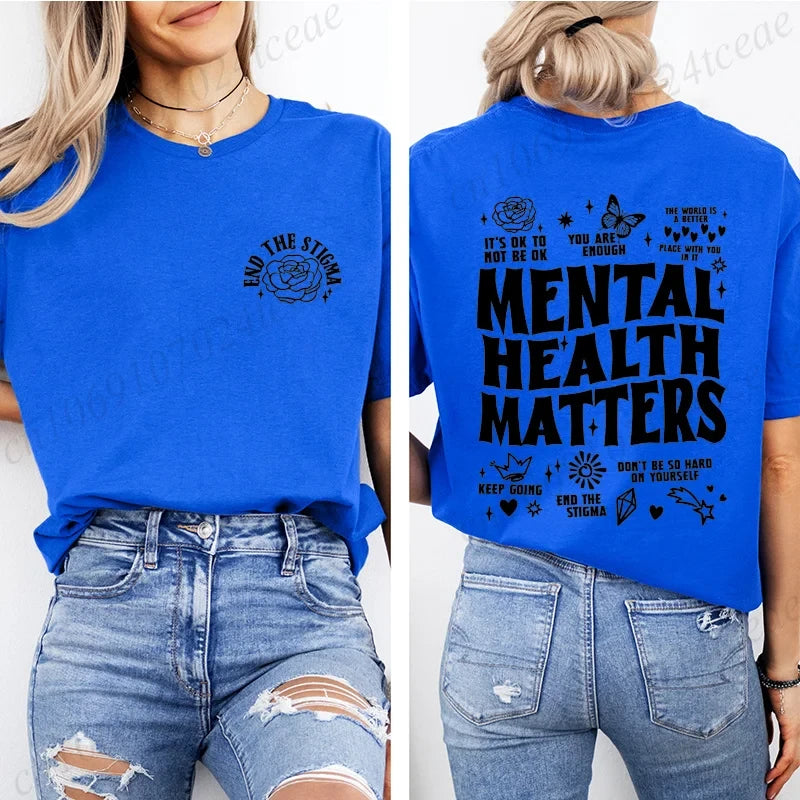 Mental Health Awareness Graphic Tee