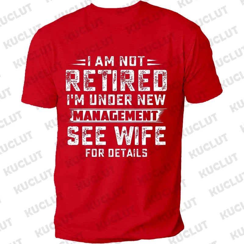 Not Retired Graphic T-Shirt